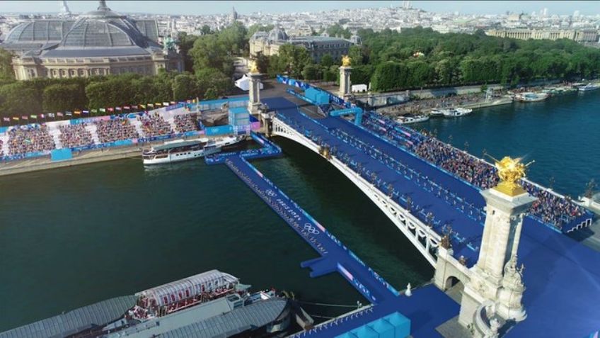 Juegos Olímpicos de París 2024: Por contaminación en Río Sena, posponen Triatlón