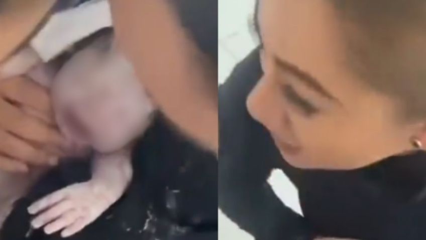 VIDEO: Policías de la CDMX reciben a bebé en el Maracaná de Tepito; así fue el llanto