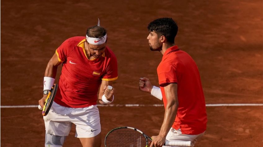 Nadal y Alcaraz avanzan a cuartos de final de dobles en el tenis de París