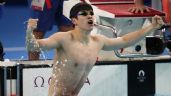 Foto ilustrativa de la nota titulada Pan Zhanle de China, logra el primer récord mundial en la natación de París 2024