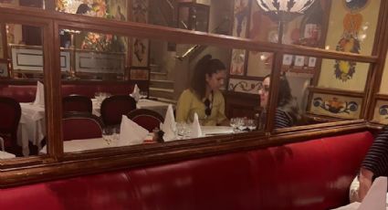 Ana Gabriela Guevara se pasea en lujoso restaurante de París durante los Juegos Olímpicos