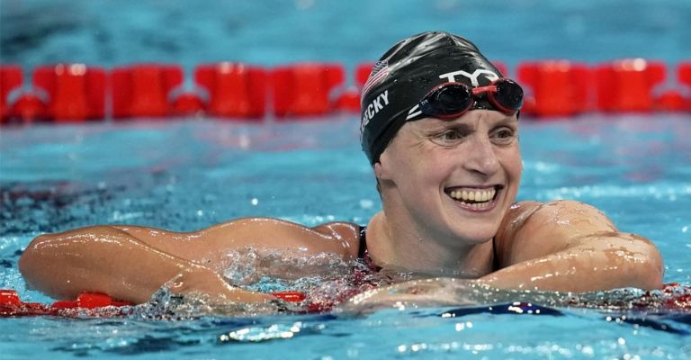 La estadounidense está feliz por su victoria