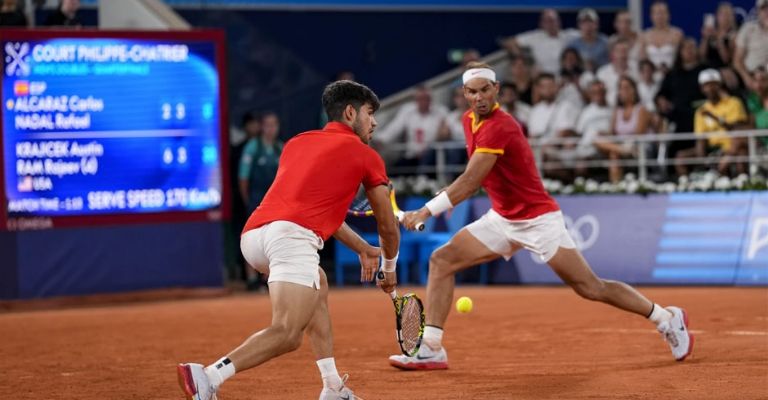 Fue la primera experiencia juntos en el dobles