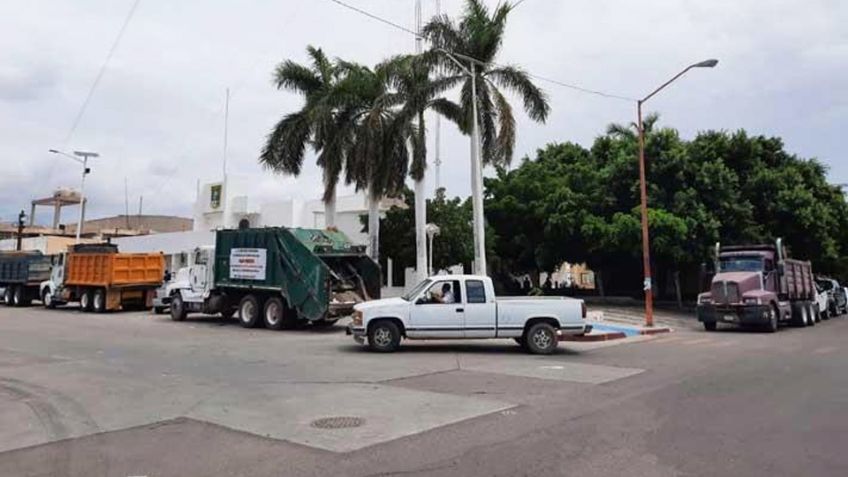 Amenazan con dejar sin recolección de basura a Empalme; Comuna mantiene adeudos 
