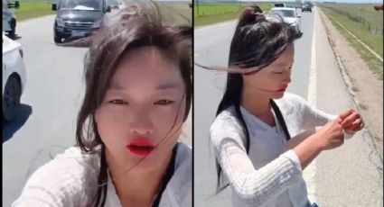 China: Influencer es atropellada en plena transmisión en vivo; captan incidente en VIDEO