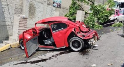 Fuerte accidente en la GAM: Camión de refrescos se queda sin frenos y embiste a 2 autos