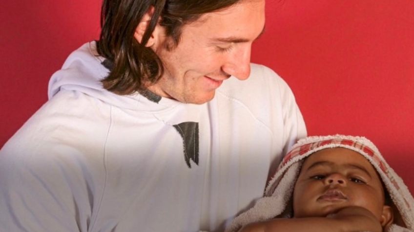 Recuperan foto de Messi con el bebé Lamine Yamal; estremece la coincidencia