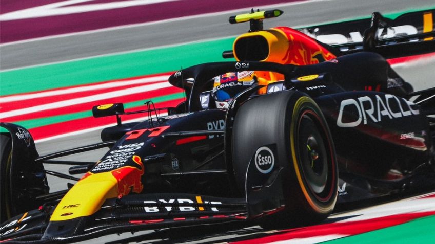 'Checo' Pérez es tercero en segunda práctica para el GP de Gran Bretaña