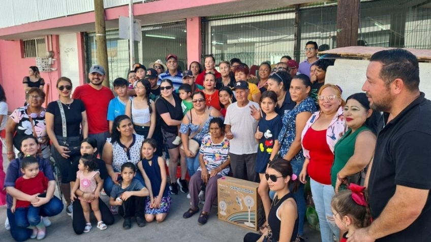 Don 'Chavita' y doña Lola reciben apoyo altruista de grupo de ciudadanos en Guaymas