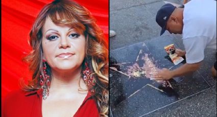 Vandalizan la estrella de Jenni Rivera en el Paseo de la Fama en Hollywood; esto se sabe