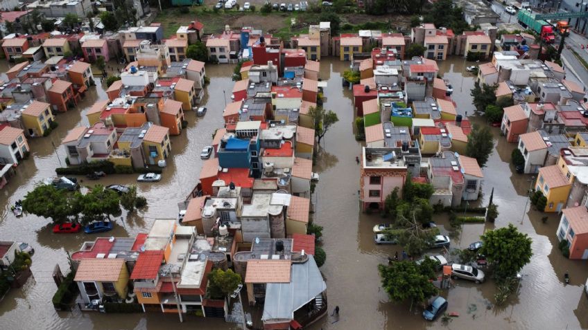 Inundaciones en Chalco: Inicia entrega de apoyos a damnificados por las lluvias