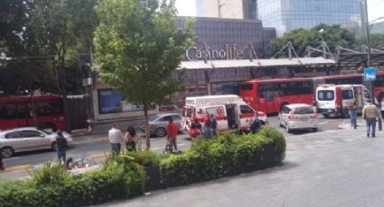 FUERTE FOTO: Conductor invade ciclovía en Insurgentes Sur y atropella a hombre de 28 años