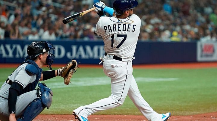 Isaac Paredes estrena su nombramiento al Juego de las Estrellas con cuadrangular