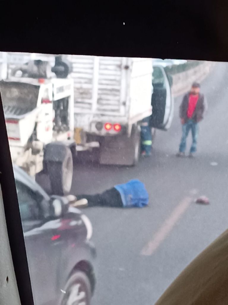 Atropellan a anciano en la México-Puebla