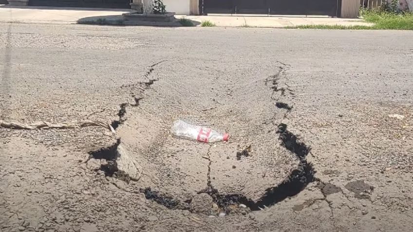 Ciudad Obregón: Lluvias evidencian falta de mantenimiento de calles