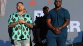 Foto ilustrativa de la nota titulada: Andy Ruiz y Jarrell Miller tienen su primer cara a cara, previo a la guerra de pesos completos