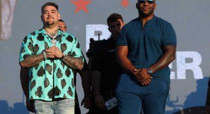 Andy Ruiz y Jarrell Miller tienen su primer cara a cara, previo a la guerra de pesos completos