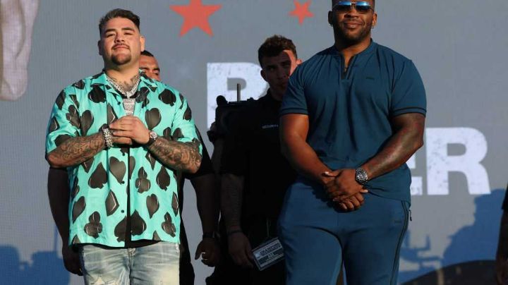 Andy Ruiz y Jarrell Miller tienen su primer cara a cara, previo a la guerra de pesos completos