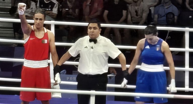 Imane Khelif en París 2024
