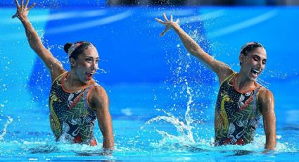 Nuria Diosdado y Joana Jiménez conquistan en Natación Artística con su segunda rutina