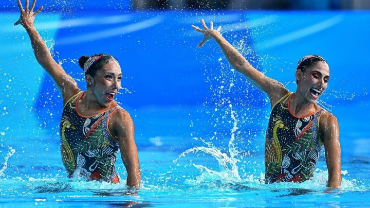 Nuria Diosdado y Joana Jiménez conquistan en Natación Artística con su segunda rutina