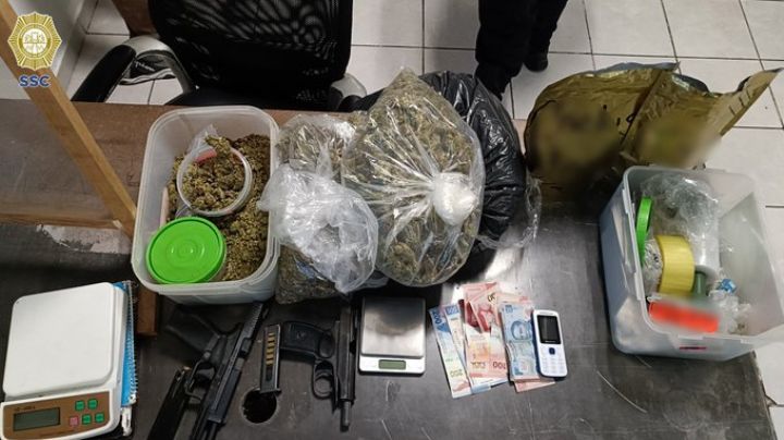 Intensa movilización policiaca en Tepito: Incautan armas y drogas en operativo en la Morelos