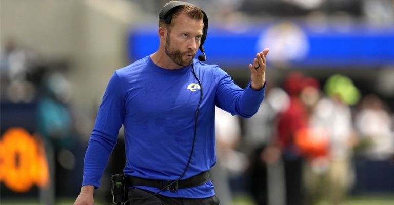 Sean McVay, head coach de los Rams
