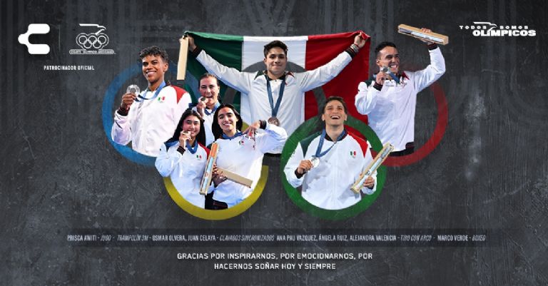 Mexicanos Medallistas en París 2024