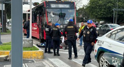 Fuerte accidente: Metrobús atropella a mujer en calzada Vallejo y genera caos en la zona