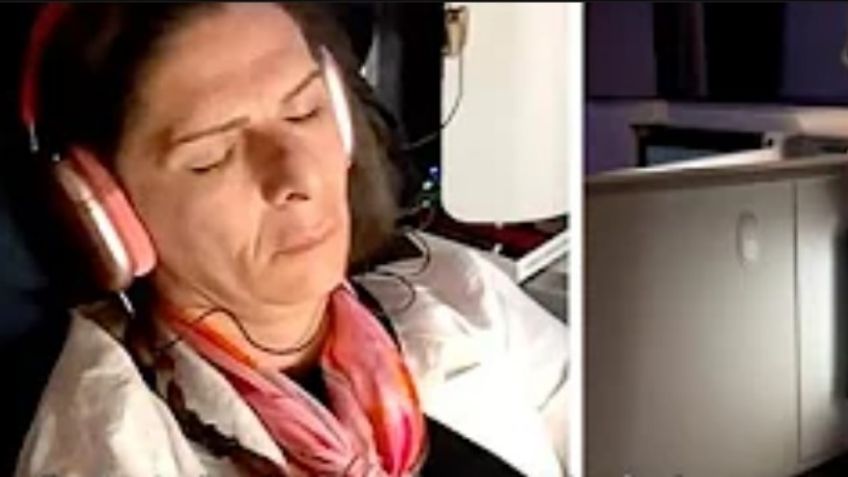 Ana Gabriela Guevara se lleva la plata en vuelo de primera clase desde París a México