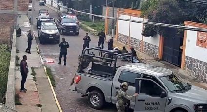 VIDEO: 'Los Barba' atacan a militar en Totolac, Tlaxcala y éste los balea; uno murió