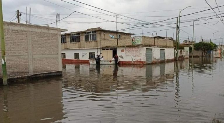 Inundaciones en Chalco