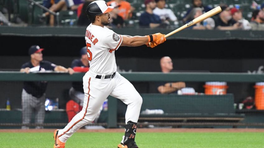 Dinamita pura; Anthony Santander establece marca de jonrones con los Orioles