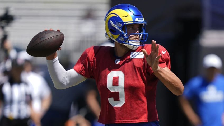 A cuidarlo; Matthew Stafford abandona práctica de Rams tras sufrir una lesión