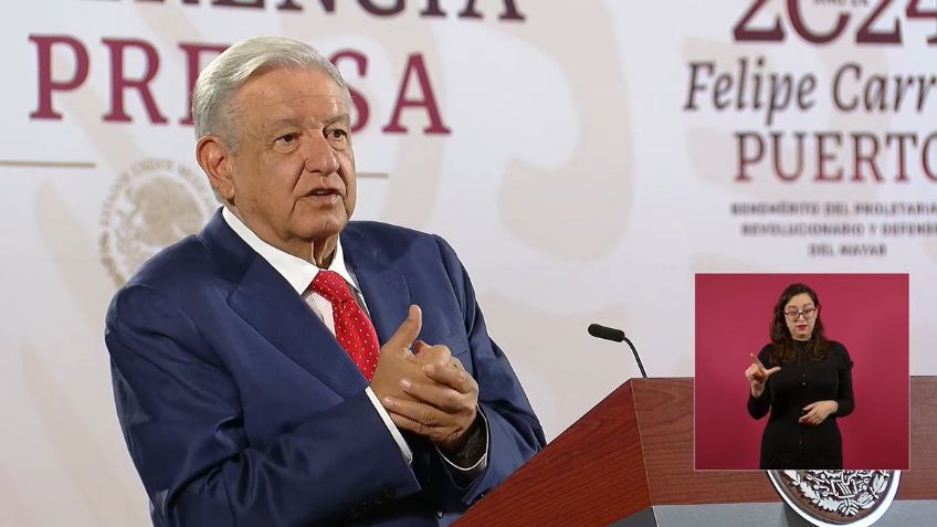 AMLO reacciona al intento de detención contra Javier Corral en CDMX: "Es venganza"
