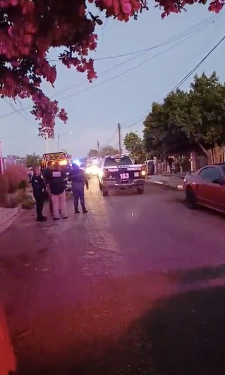 Balacera en Ciudad Obregón causa pánico. Foto: Facebook