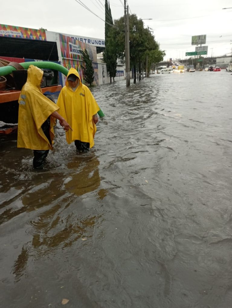 Inundación en Tultitlán