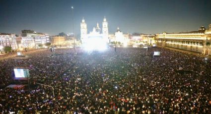 Una millonada: Gobierno de la CDMX gasta 208MDP en conciertos en el Zócalo