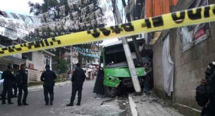 FUERTE VIDEO: Camión se queda sin frenos y choca en Cuajimalpa; hay 2 muertos y 11 heridos