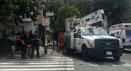 Fatal accidente: Hombre muere electrocutado al tocar cables de alta tensión en la Narvarte