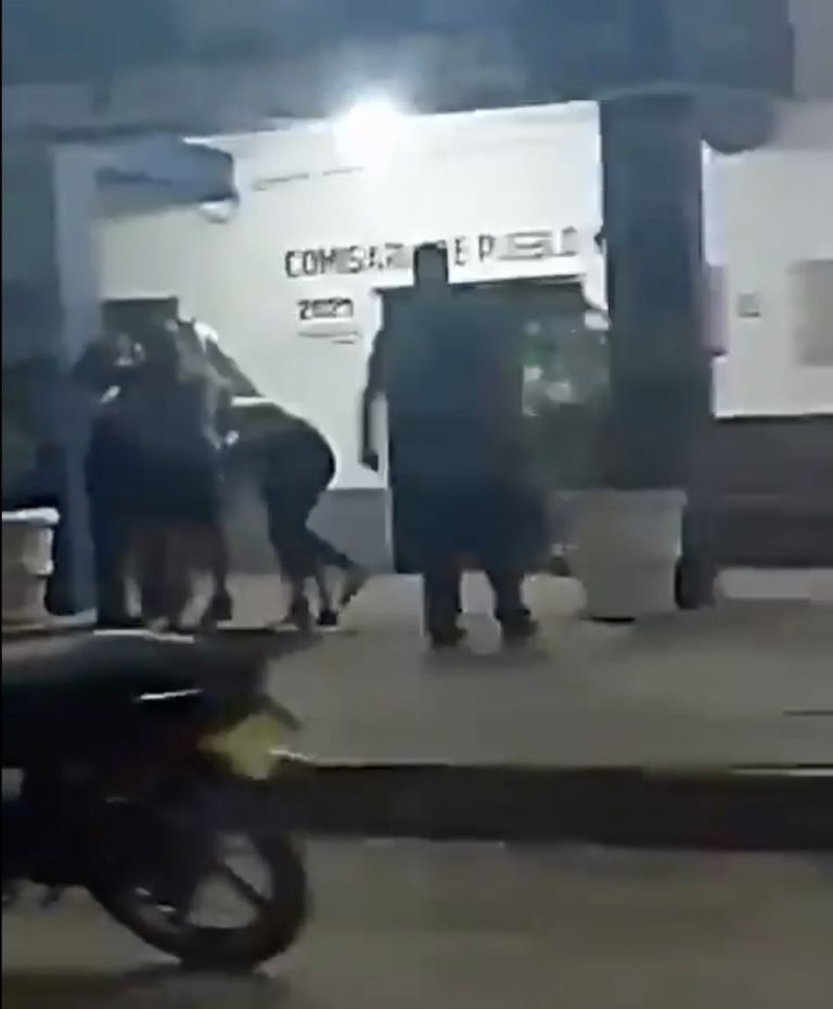 Pelea en Pueblo Yaqui moviliza a las autoridades. Foto: Facebook