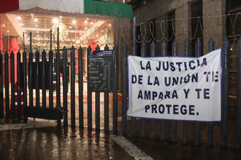 Arranca paro de trabajadores del Poder Judicial en México. Foto: Internet
