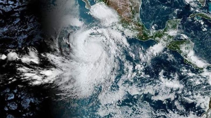 Ya es huracán: Carlotta se intensifica y es categoría 1 en la escala Saffir-Simpson