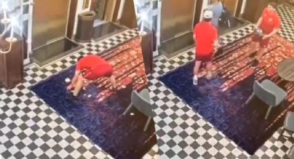 VIDEO: Jugadores del Toluca rompen jarrón de 15 mil dólares en hotel de Kansas City