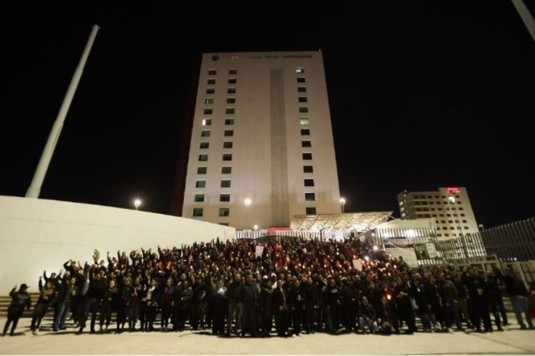 Arranca paro del Poder Judicial de la Federación. Foto: Twitter