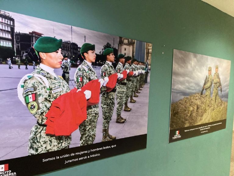 Sedena expone en Musor el trabajo a favor de los mexicanos