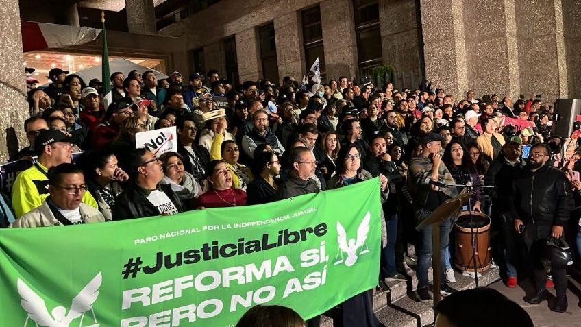 Inicia paro indefinido del Poder Judicial de la Federación contra Reforma de AMLO