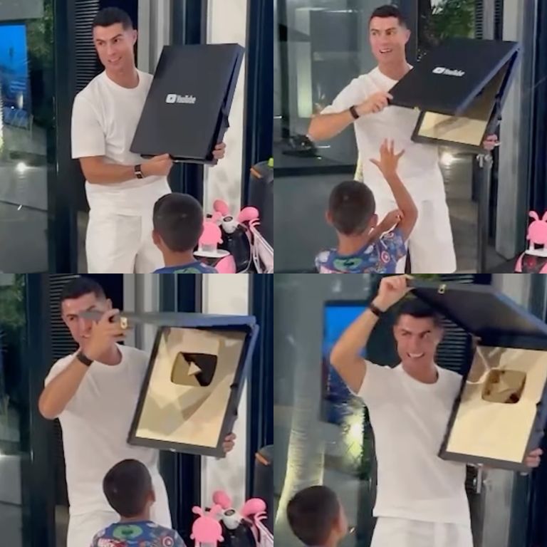 Cristiano Ronaldo en Youtube
