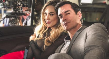 Aracely Arámbula sube la temperatura al besarse con David Zepeda en la alfombra roja