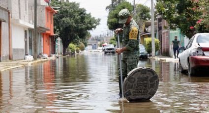 22 escuelas se quedan sin clases en Chalco debido a las graves inundaciones